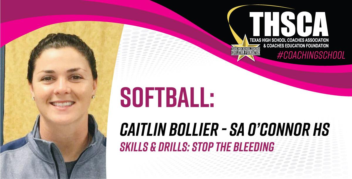 Skills & Drills: Stop the Bleeding - Caitlin Bollier, SA O`Connor HS