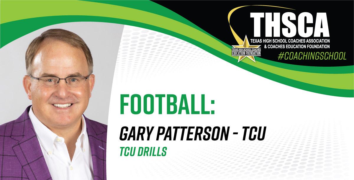 TCU Drills - Gary Patterson and the Texas Christian Univ. Staff