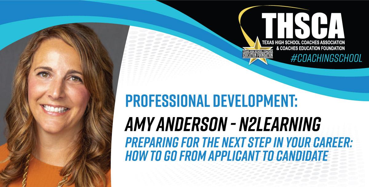 How to go from Applicant to Candidate - Amy Anderson, N2Learning