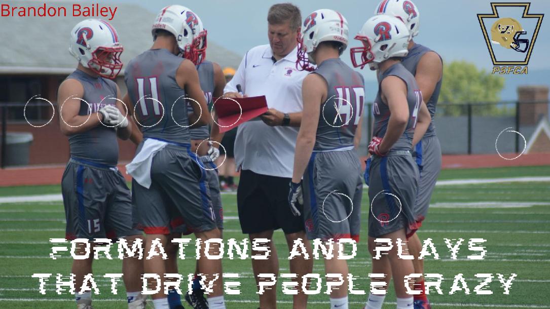 Brandon Bailey - Formations and plays that drive people crazy