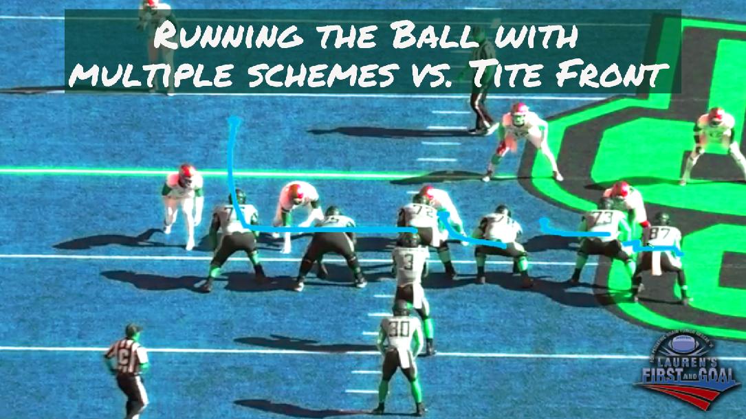 Running the Ball with Multiple Schemes vs. Tite Front