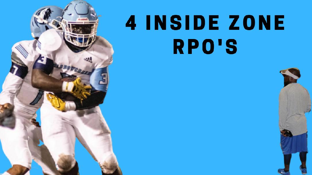 4 Inside Zone RPO`s