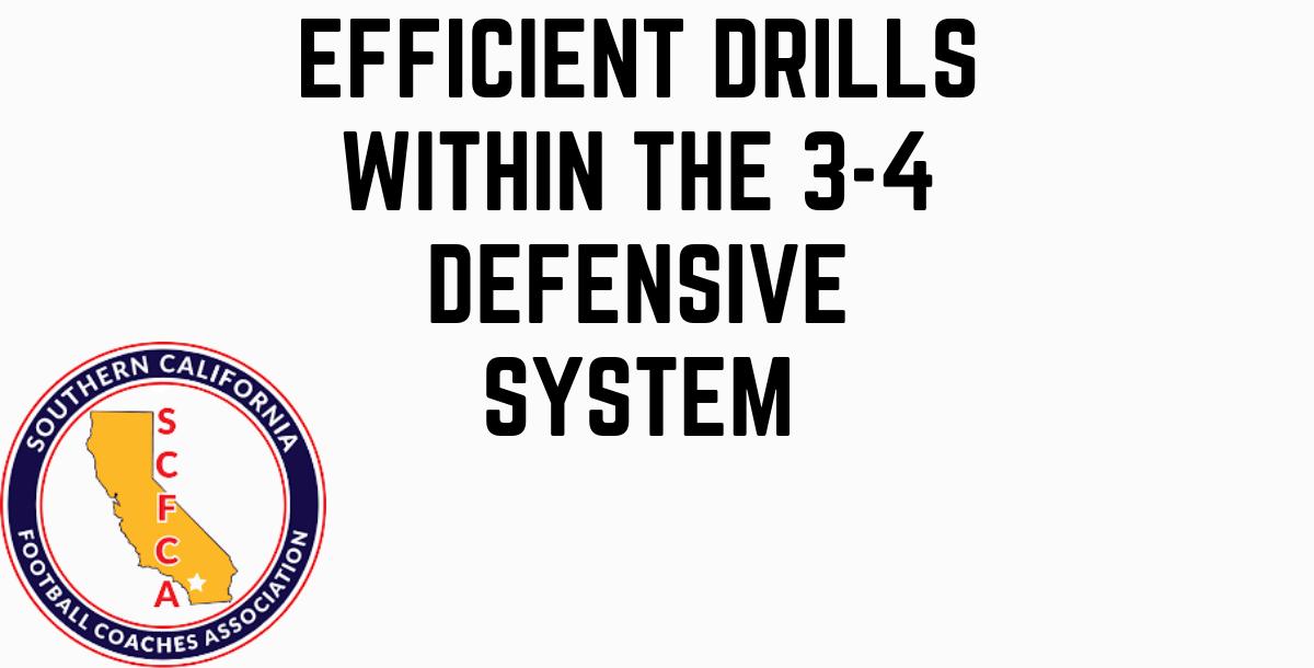Efficient Drills within the 3-4 Defensive System
