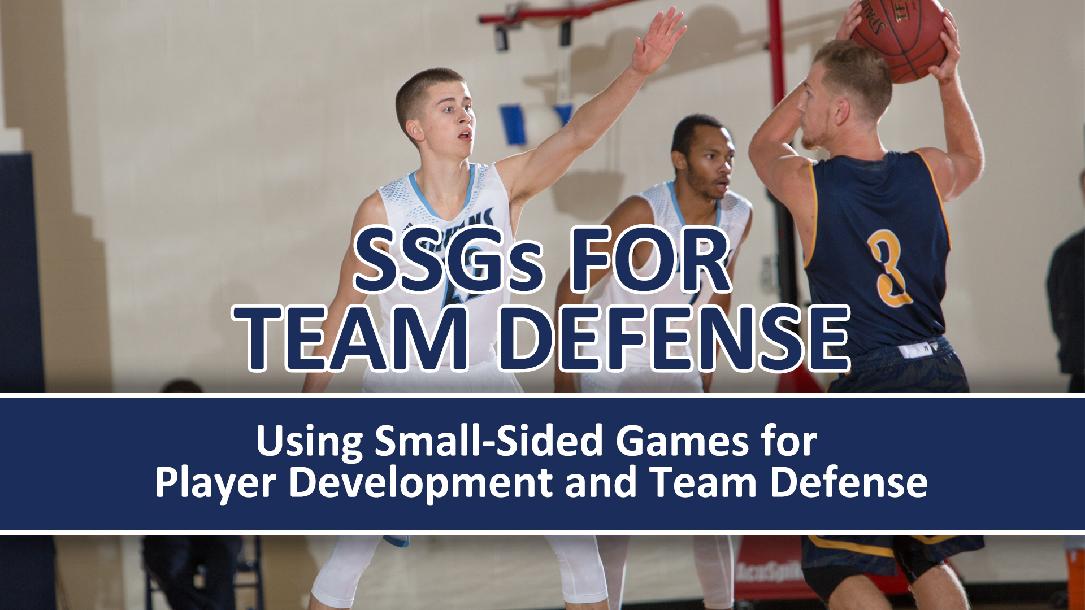 Small-Sided Games for Man-to-Man Defense