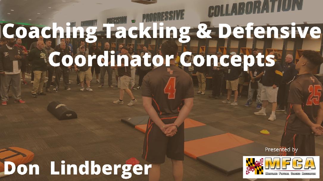 Coaching Tackling & Defensive Coordinator Concepts