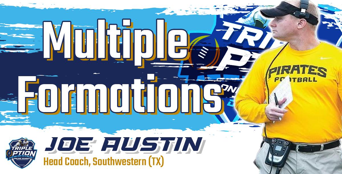 Multiple Formations in Pistol Option Offense by Joe Austin | CoachTube