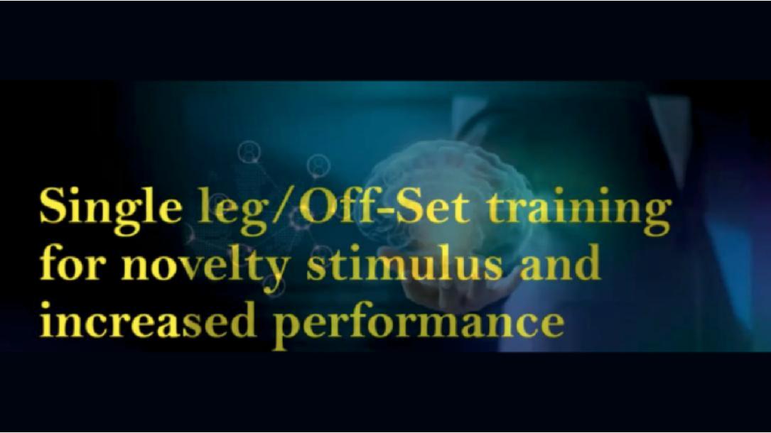Dan Fichter- Single leg/Off Set Training for Novelty Stimulus and Increased