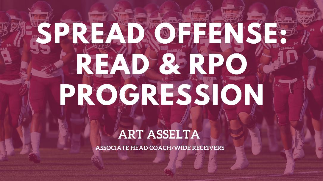 Spread Offense: Read & RPO Progression