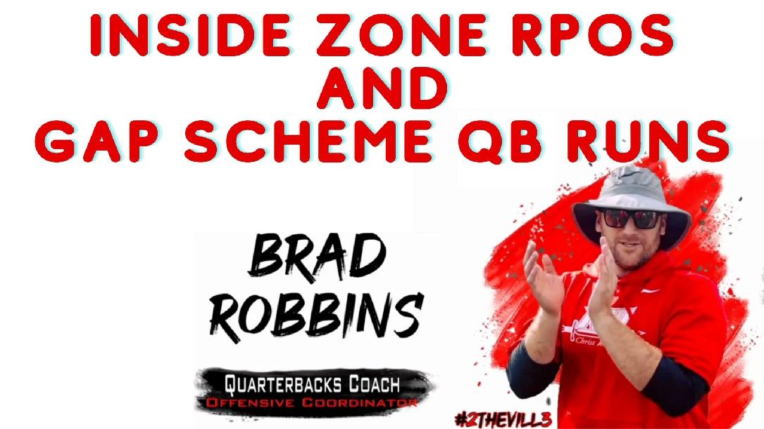 Inside Zone RPOs and Gap Scheme QB Runs