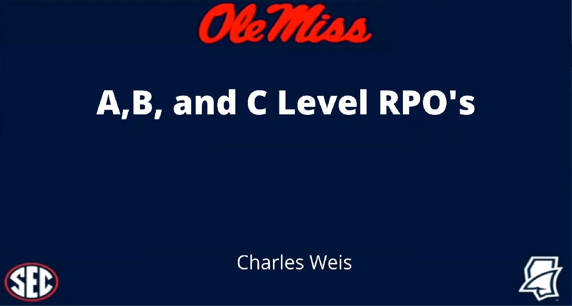 A,B & C Level RPO’s with Charles Weis
