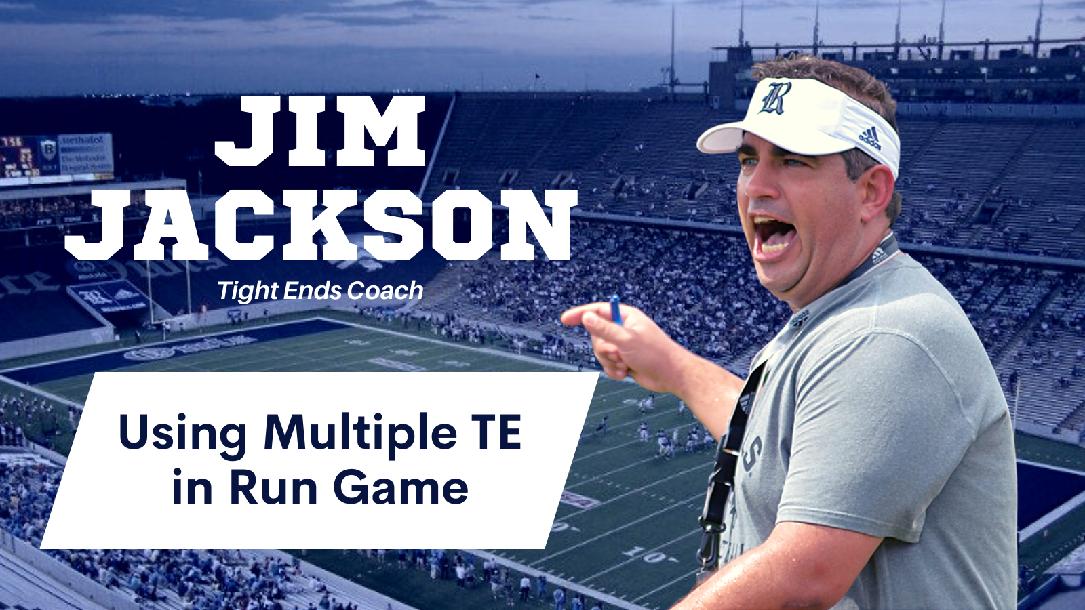 Using Multiple TE in Run Game with Jim Jackson