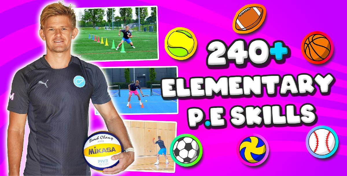 Solo Sport Skills Collection - Over 250 individual PE tasks & challenges