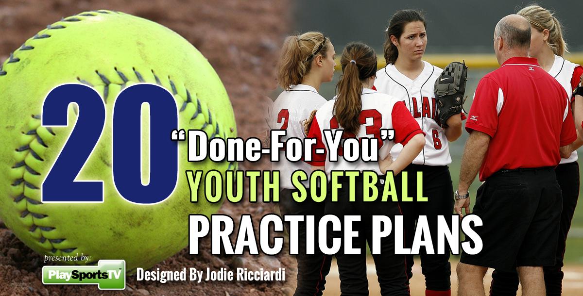 20 Done-For-You Youth Softball Practices