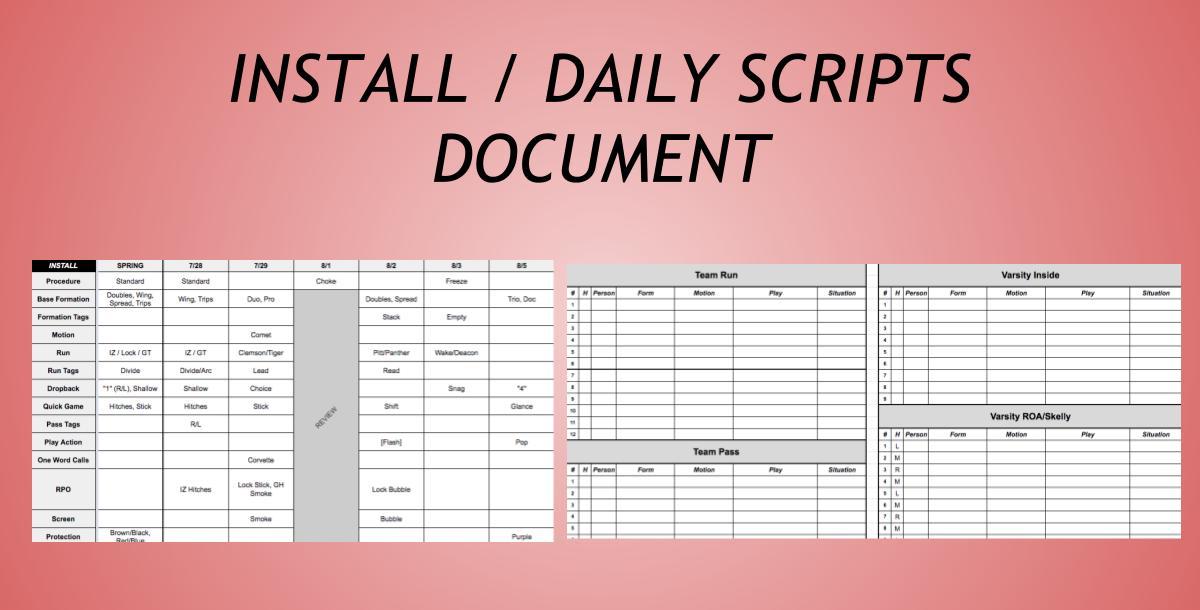 Is there any official way to organize one-off scripts