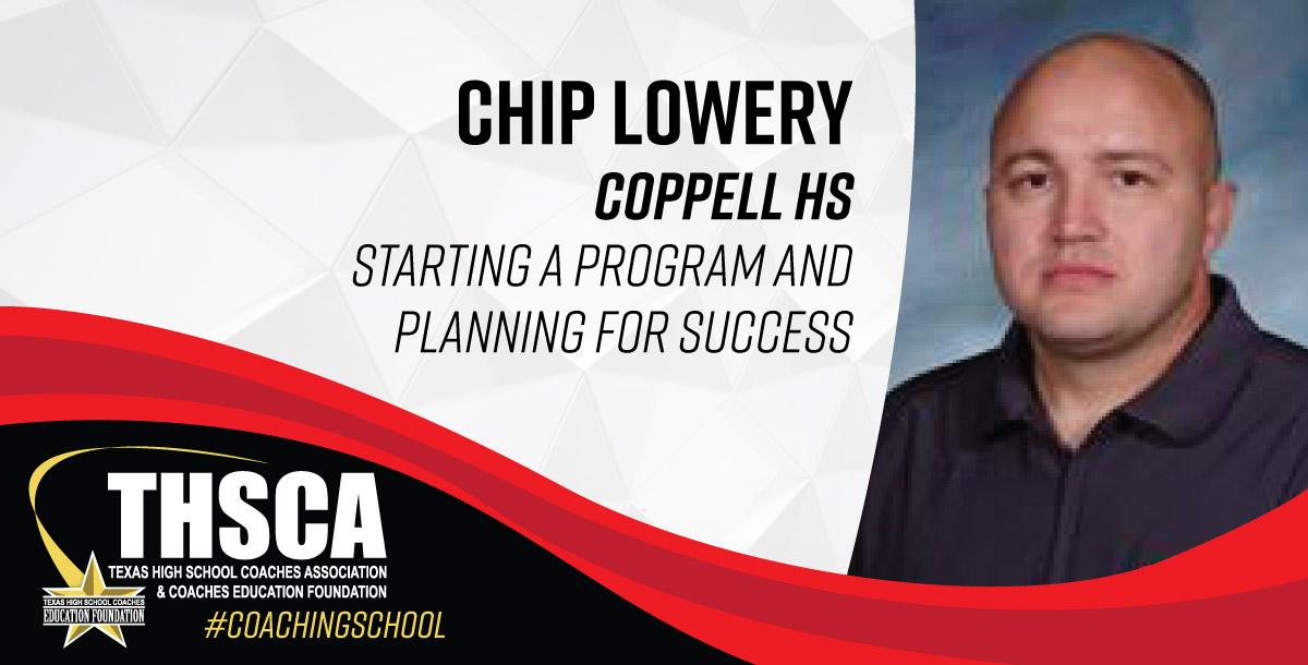Chip Lowery - Coppell HS - WRESTLING - Starting a Middle School Program