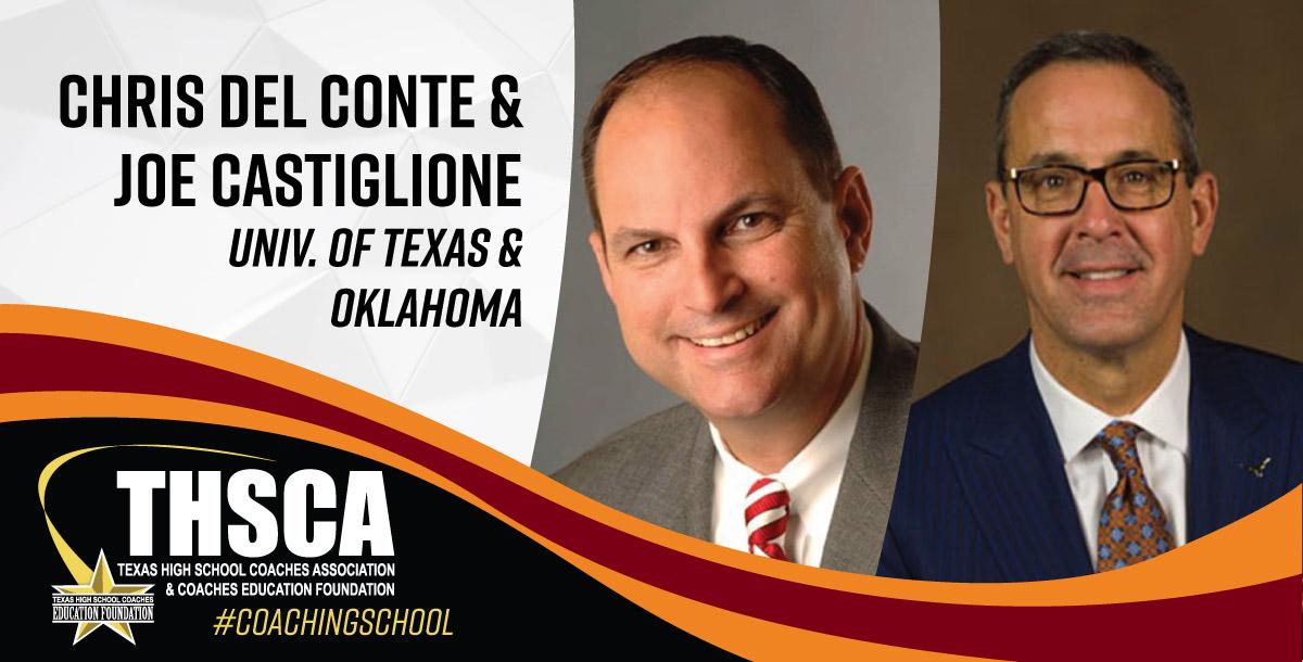 Athletic Directors Panel - Joe Castiglione, OU & Chris Del Conte, Texas
