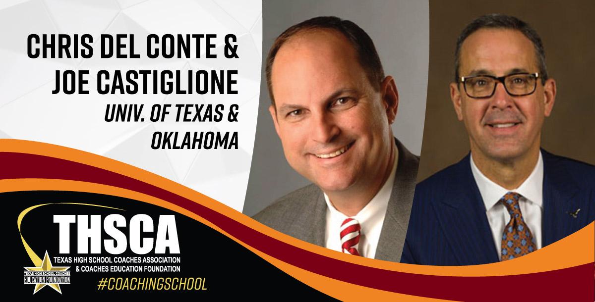 Athletic Directors Panel - Joe Castiglione, OU & Chris Del Conte, T