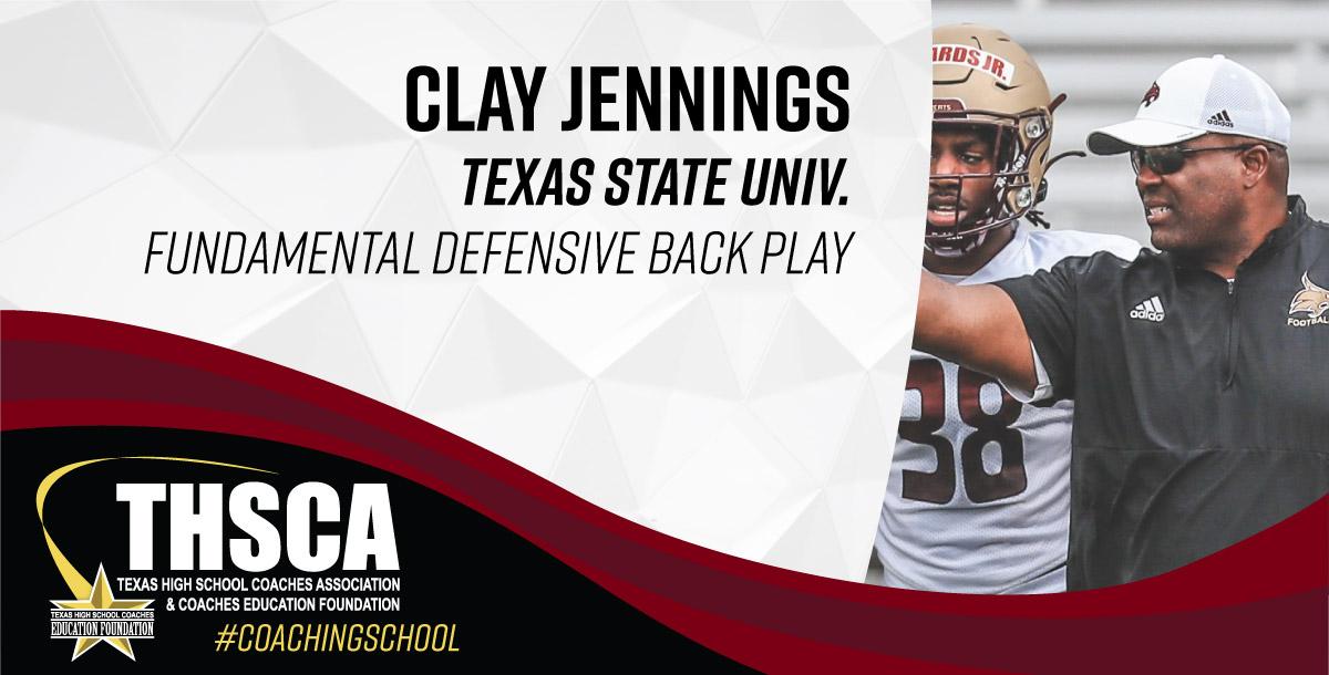 Clay Jennings - Texas State Univ. - Fundamental DB Play