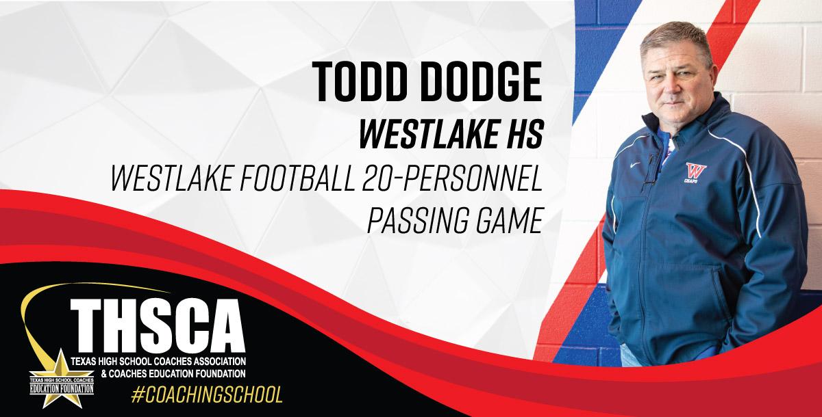 Todd Dodge - Westlake HS - Westlake 20-Personnel Passing Game
