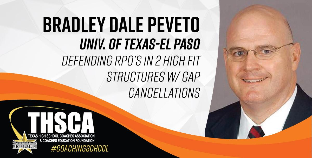 Bradley Dale Peveto - UTEP - Defending RPO`s