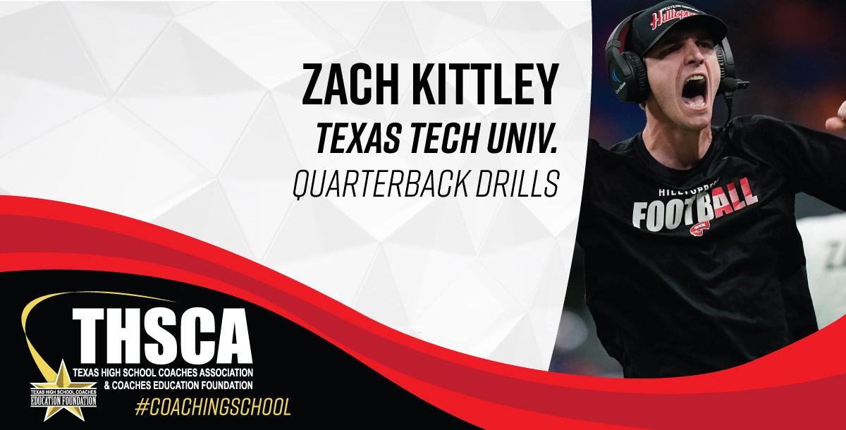 Zach Kittley - Texas Tech Univ. - LIVE DEMO - Quarterback Drills