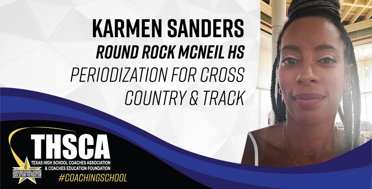 Karmen Sanders - RR McNeil HS - Periodization for XC & Track