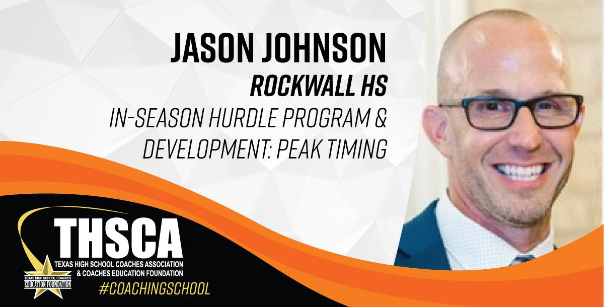 Jason Johnson - Rockwall HS - In-Season Hurdle Program