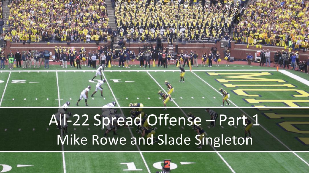 All-22 Spread Offense - Part 1