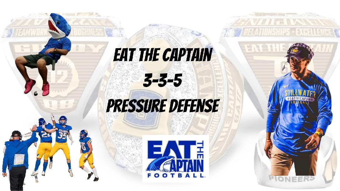 Eat the Captain 3-3-5 Defense 5 High Delayed Deployment Pure Zone Coverages