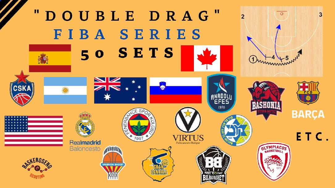 50 sets - Double Drag (FIBA series)