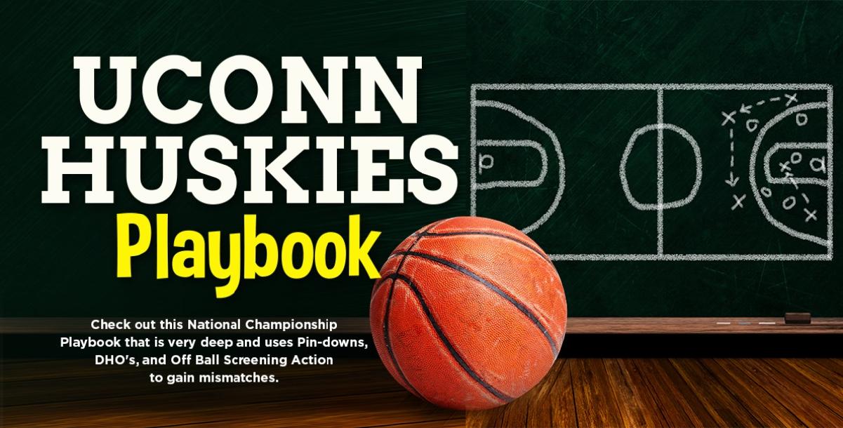 UCONN Huskies Basketball Video Playbook by Scott Peterman