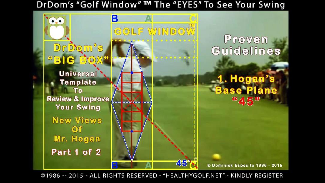 ben hogan golf swing plane