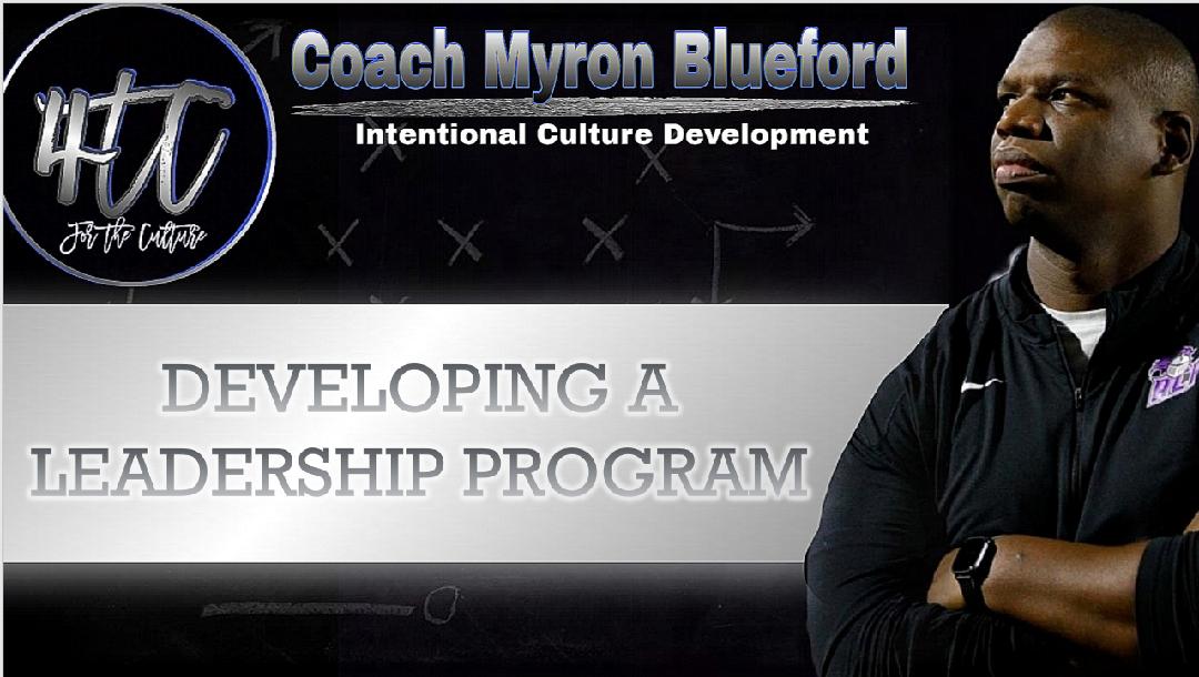 Developing a Player Leadership Program Developing a Player Leadership Program