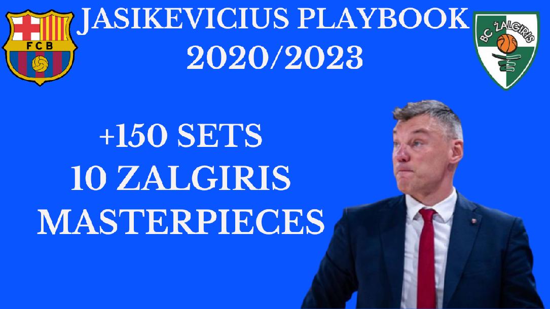 SARUNAS JASIKEVICIUS PLAYBOOK | 2020/2023 (+150 SETS)