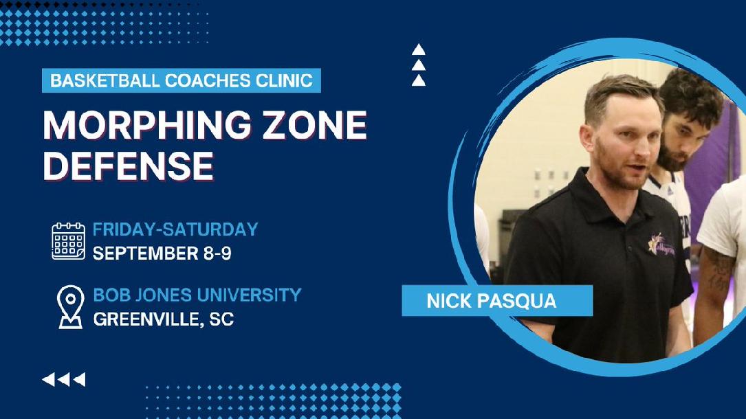 A Morphing 1-3-1 Zone Defense | Nick Pasqua, Converse College
