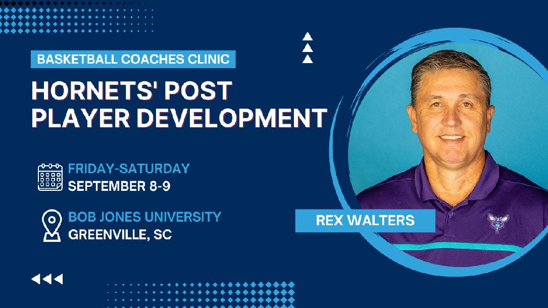 NBA Post Player Development | Rex Walters, Charlotte Hornets