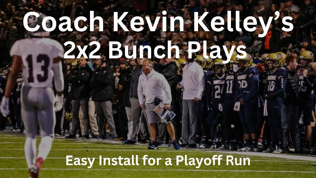 2 x 2 BUNCH PLAYS for PLAYOFF RUN -EFFECTIVE, EASY INSTALL
