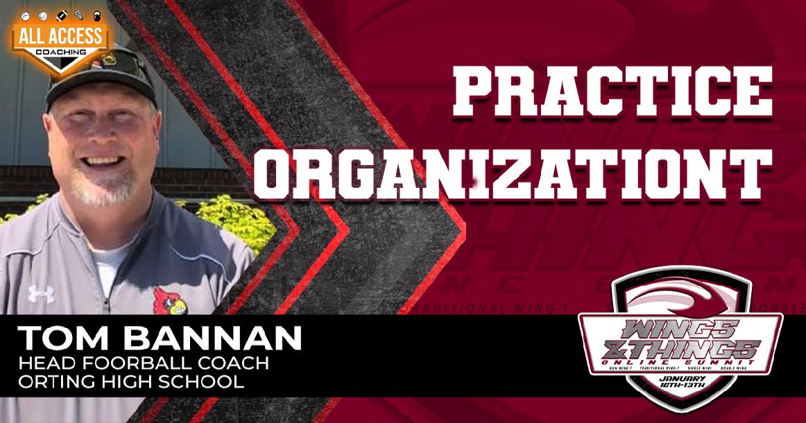 Practice Organization in Pistol Wing T