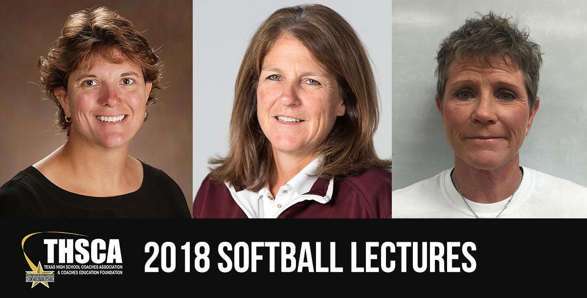 2018 Coaching School Softball Lectures