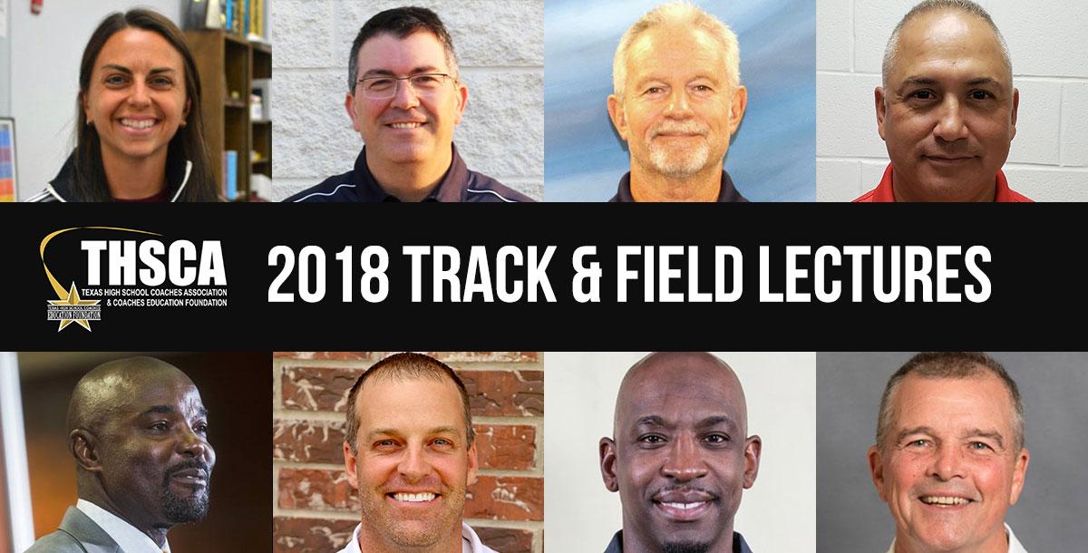 2018 Coaching School Track Lectures