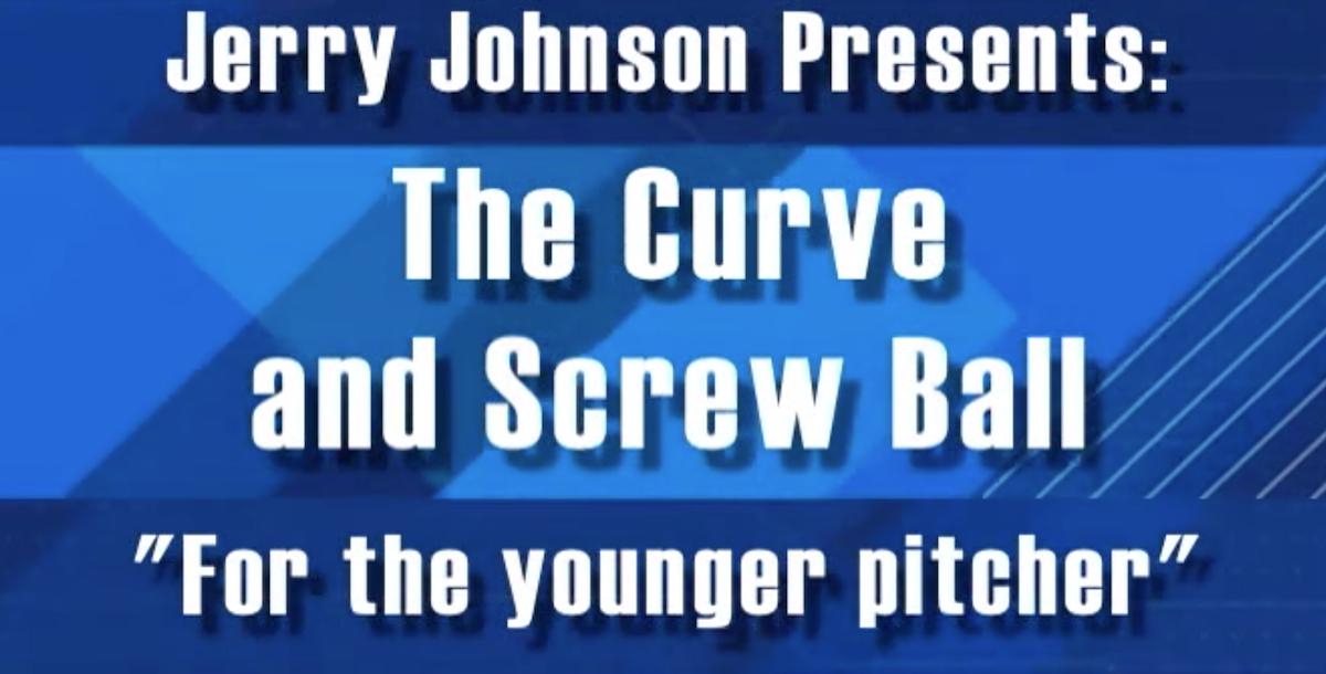 The Curve & Screw Ball For the Younger Pitcher