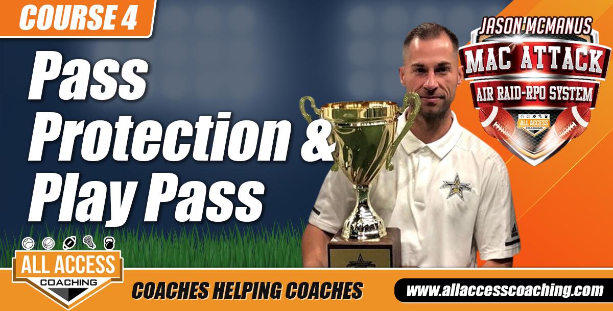 Pass Protections, Blitz Pickups, Boots and Play Action Pass in a No Huddle Spread Offense