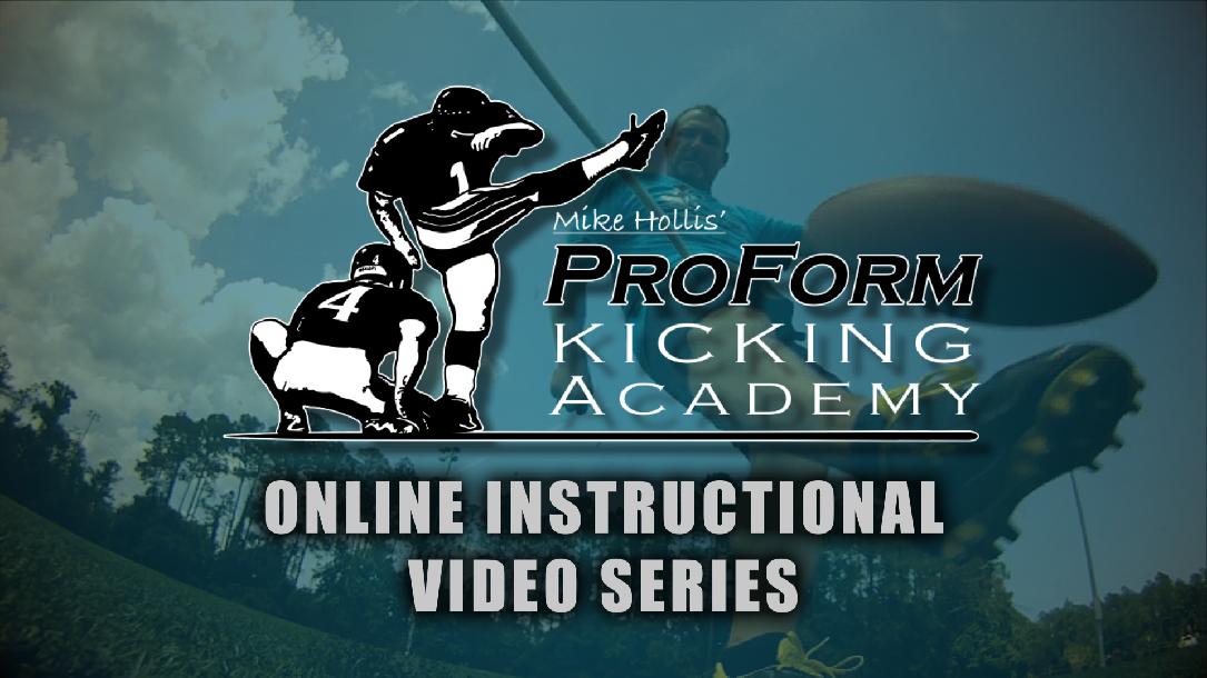 9 Year NFL Veteran & All Pro Kicker Mike Hollis - Kicking and Punting Instruction