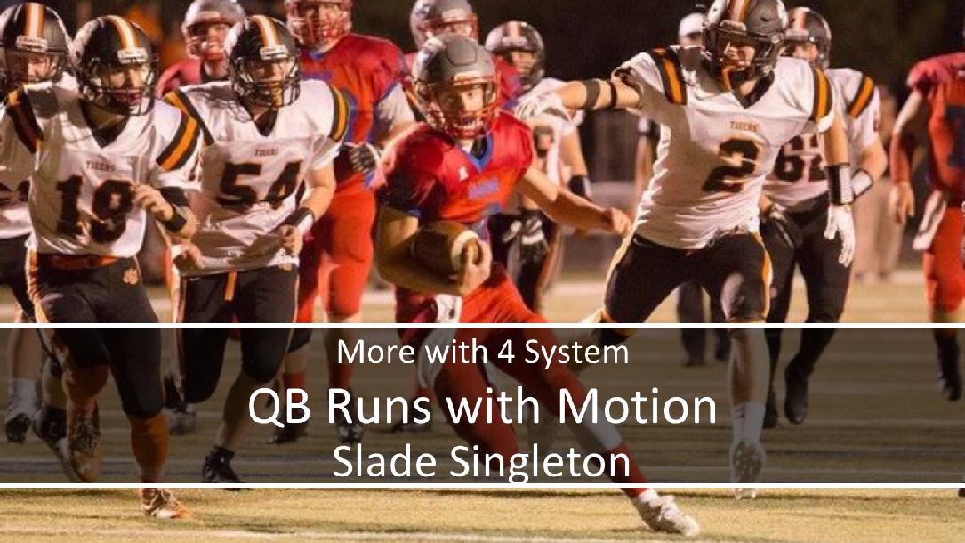 More with 4 System - QB Runs with Motion