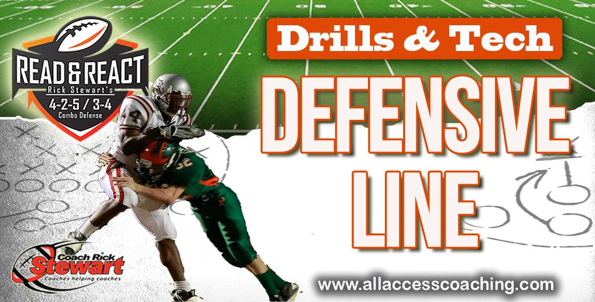 Defensive Line Drill & Technique Manual by Rick Stewart | CoachTube