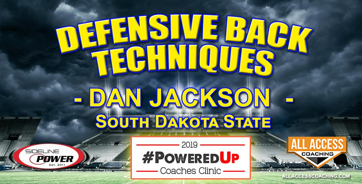 DEFENSIVE BACK TECHNIQUES - South Dakota State