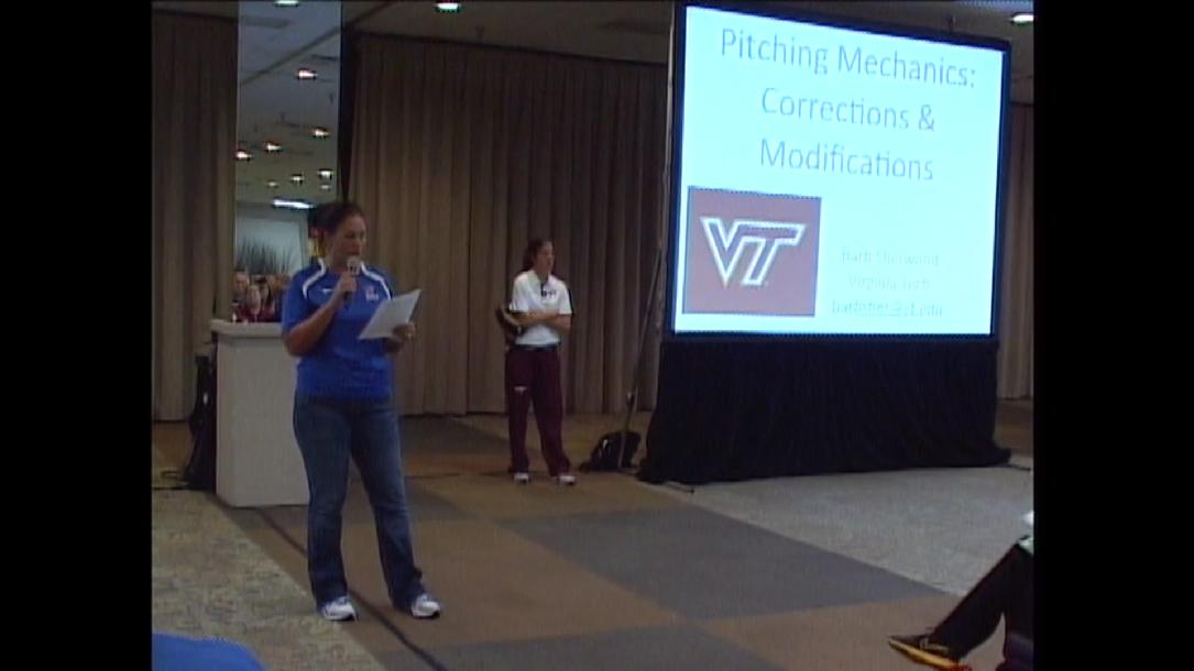 Pitching Mechanics: Corrections & Modifications - Barb Sherwood