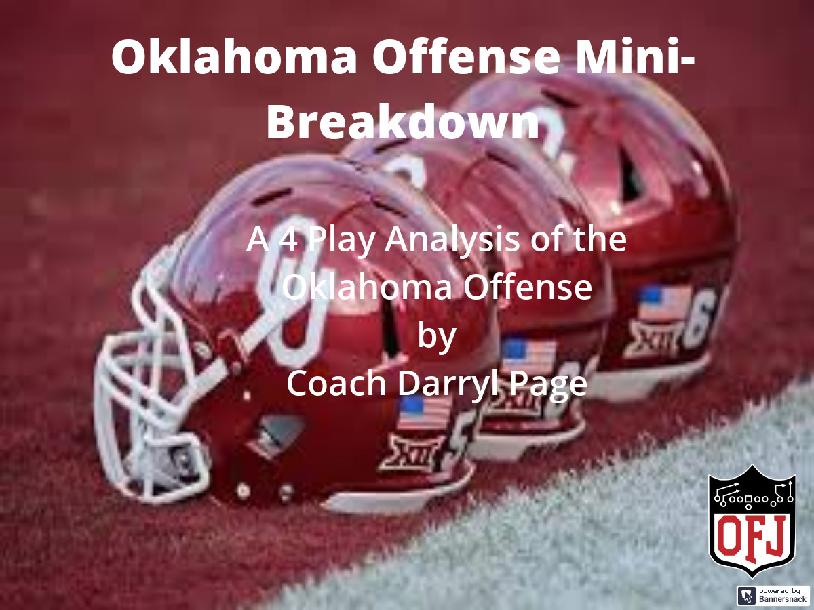 Oklahoma Offense Mini-Breakdown