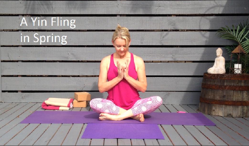 A Yin Fling in Spring (for Ekam Yoga Festival).