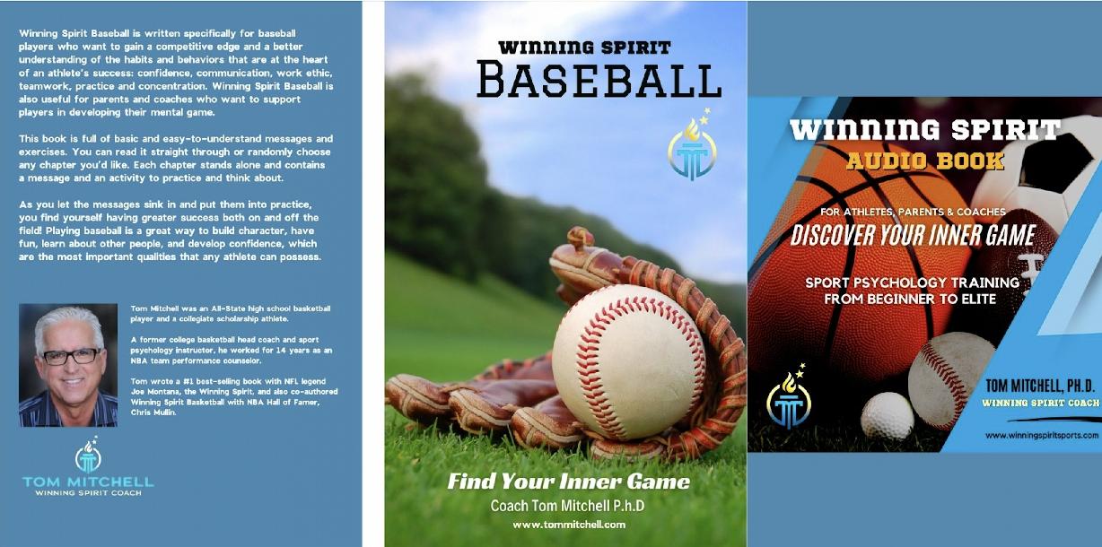 Winning Spirit Baseball Ebook, Workbook and Joe Montana Audiobook